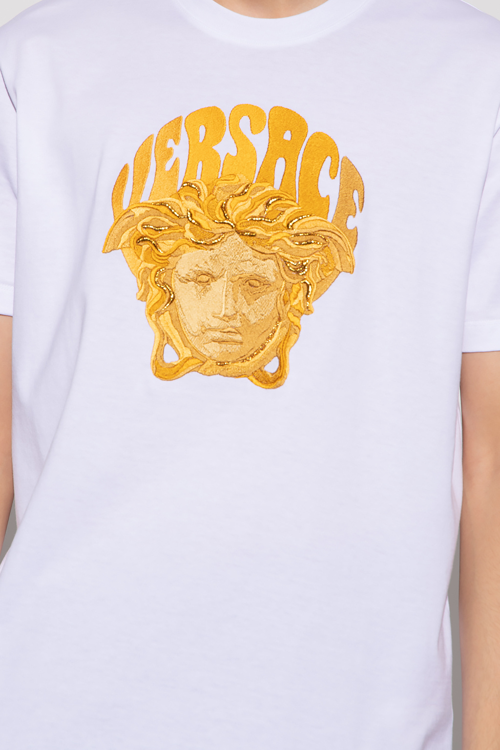 YACA embroidery t-shirt＋sweat half pt Soft Feels™ Ace T-shirt | Aritzia CA